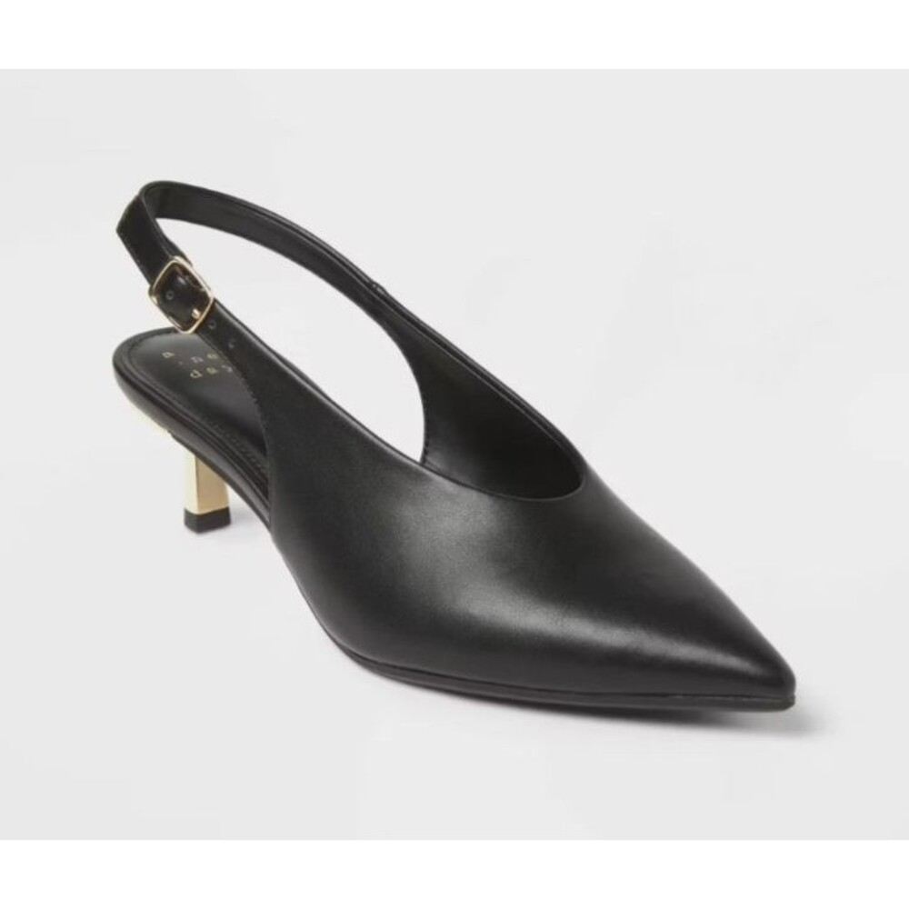 A New Day Women Samantha Heels with Memory Foam Insole Pointed Toe Size 7